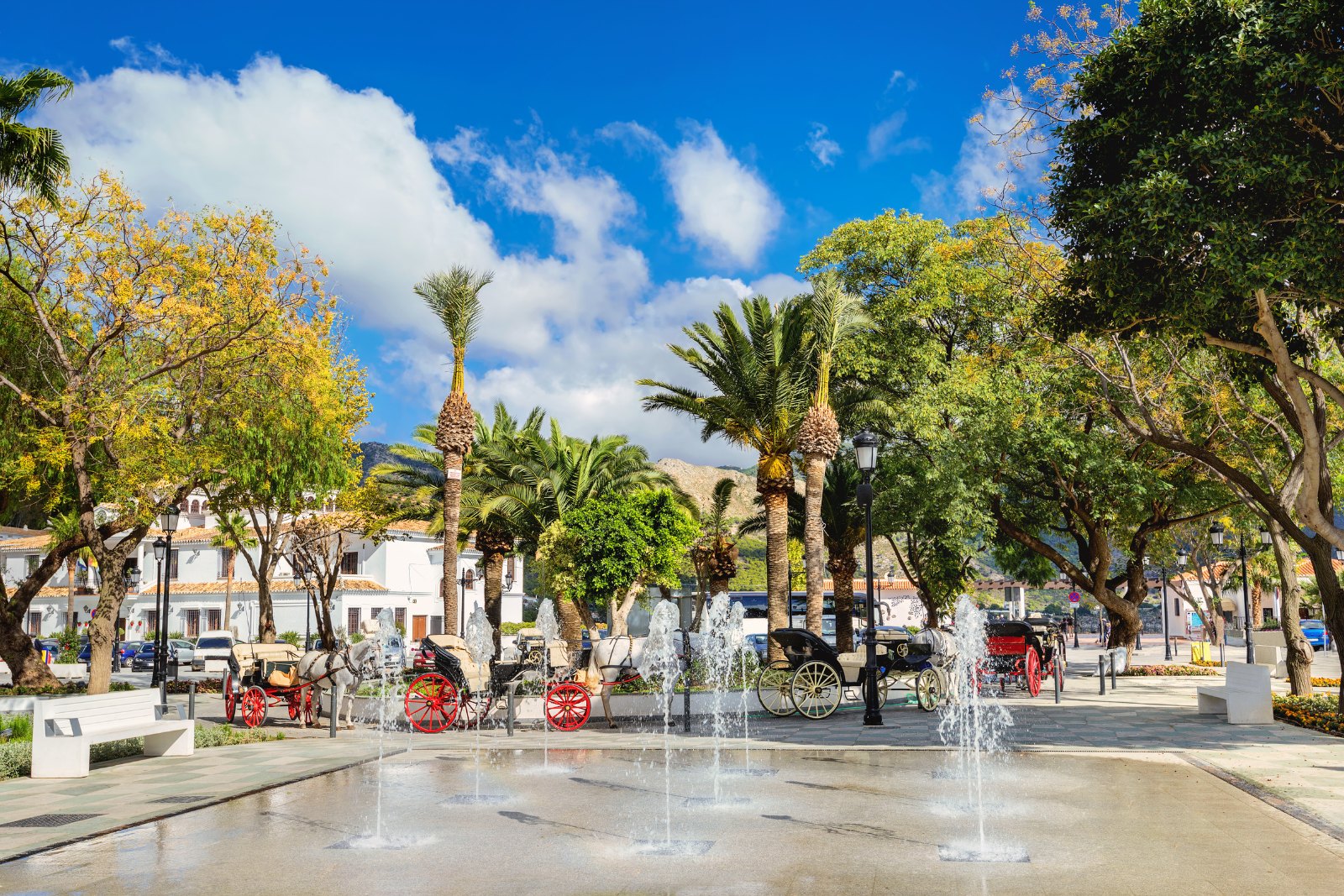 Mijas village setting